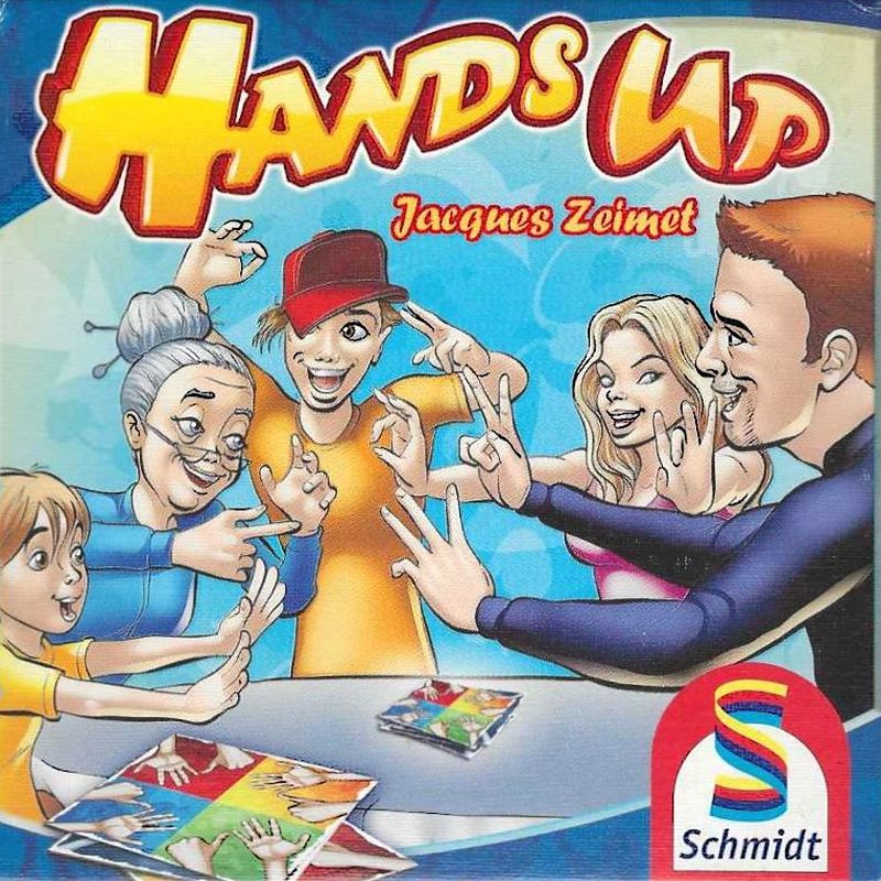 Hands up Cover des Brettspiels 'Hands up'